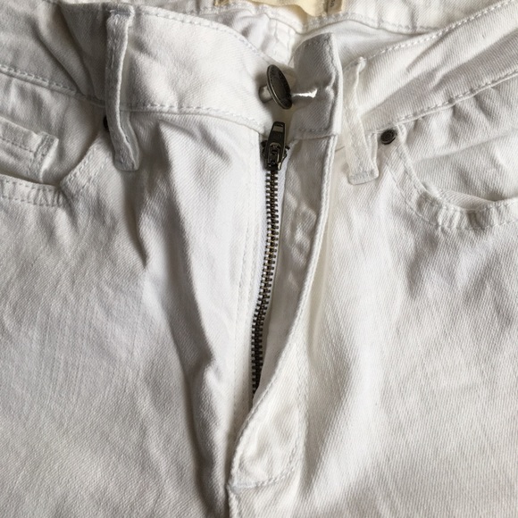Rachel Roy Women Size 30 Crop Skinny White Jeans - Picture 5 of 10